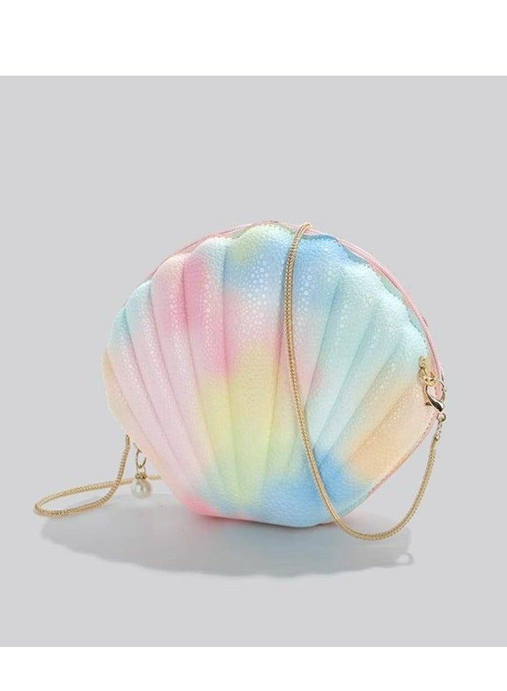 Colorful mini shell bag, high-end chain bag - Image 2